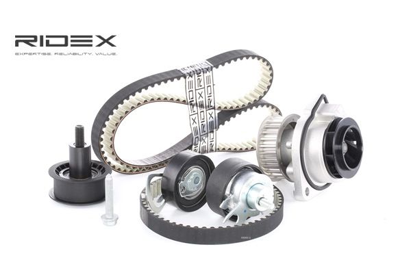 Bomba de agua + kit de correa de distribución 036109244C RIDEX 3096W0035