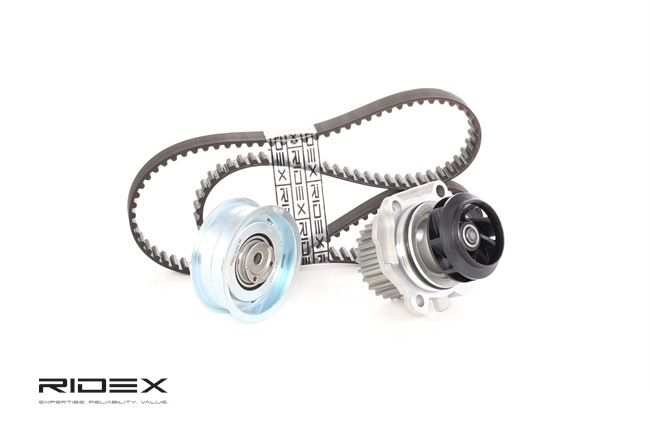 RIDEX 06A109119C Vesipumppu + jakohihnasarja 3096W0097