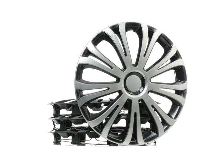 Radkappen ARGO 15 AVERA SILVER&BLACK passend für VW, MERCEDES-BENZ, BMW, AUDI, OPEL zum günstigen Preis