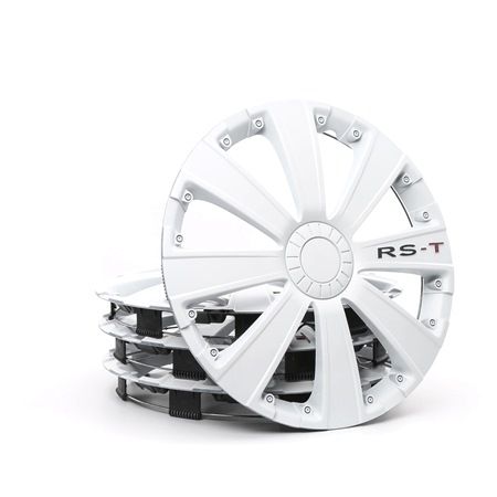 ARGO 15 RST WHITE Enjoliveurs