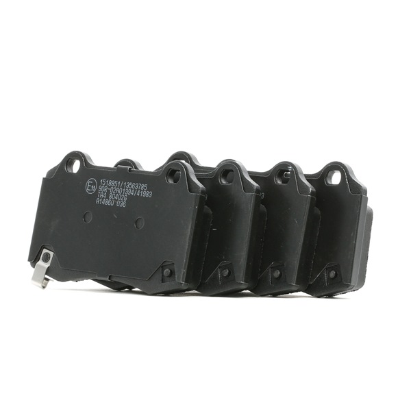 106833100C OE RIDEX Bremseklosser 402B1291
