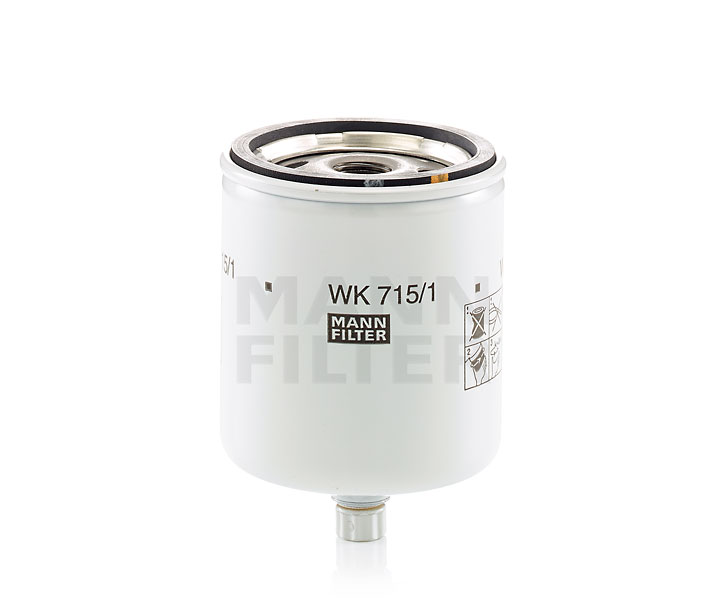 Kraftstofffilter MANN-FILTER WK 715/1 x passend für VW, BMW, AUDI, MERCEDES-BENZ, OPEL zum günstigen Preis