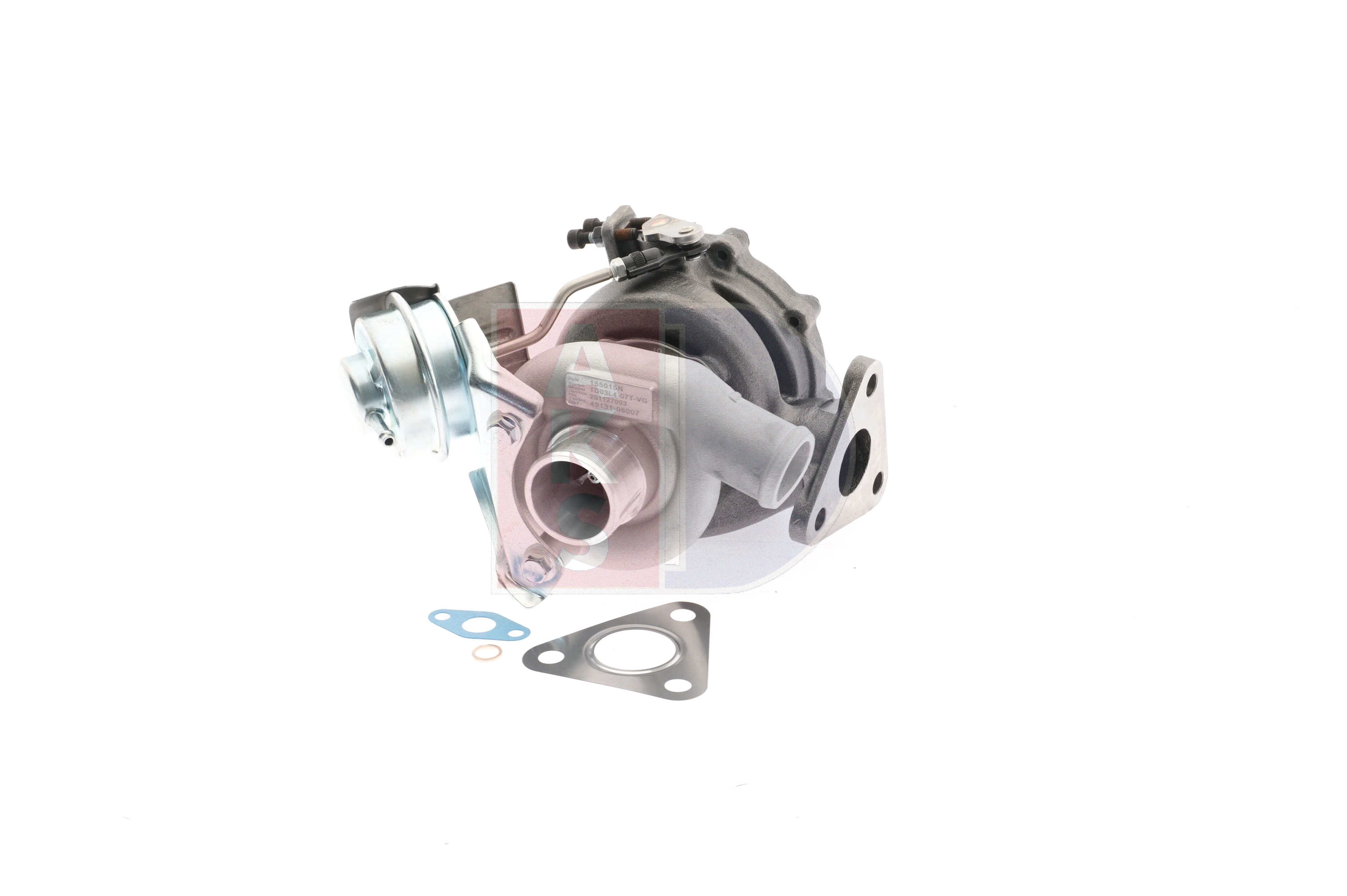 AKS DASIS 155015N Turbolader OPEL Corsa C Van (X01) 1.7 CDTi (F08, W5L) Diesel 101 hk 2006 pris