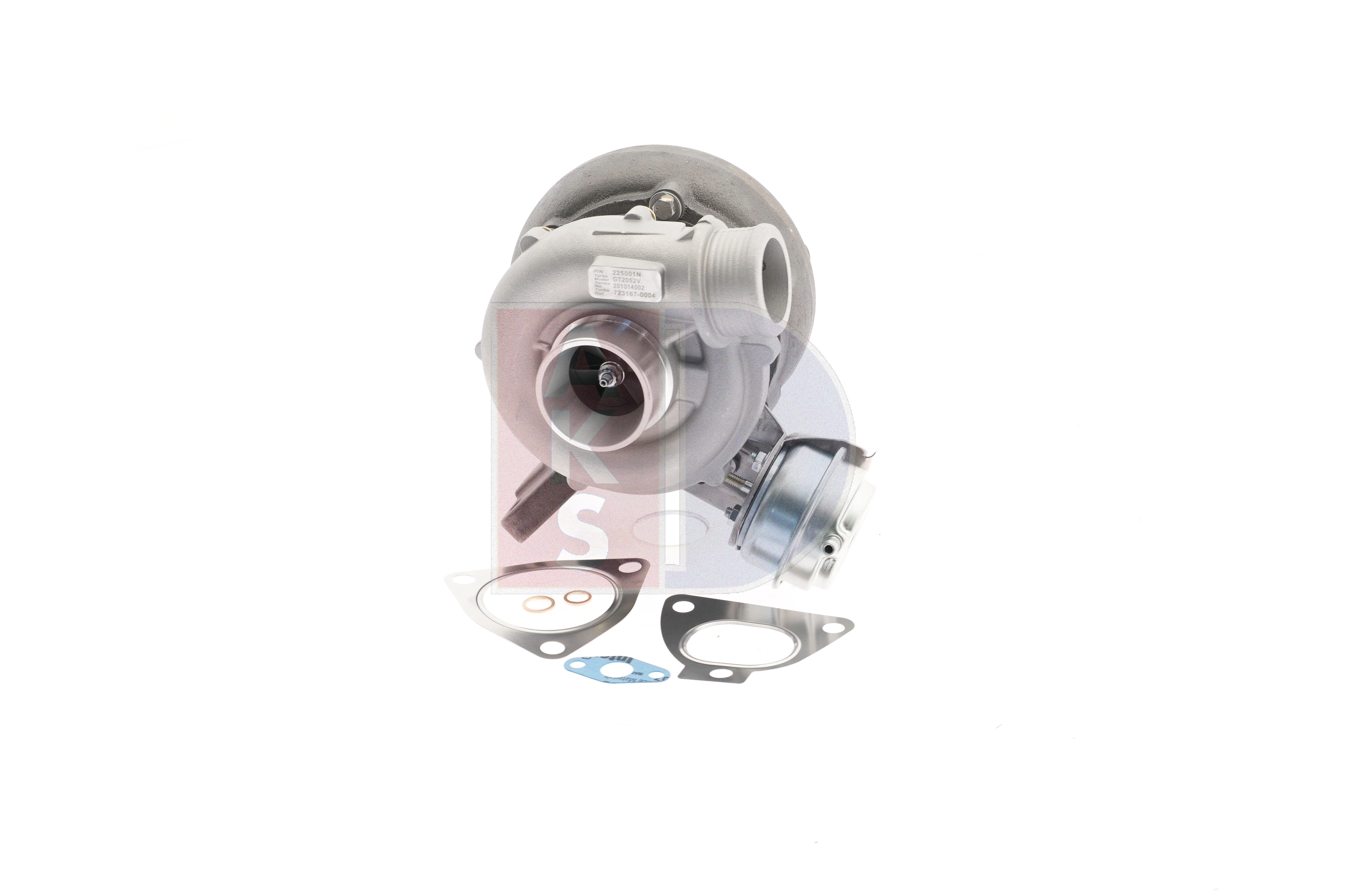 AKS DASIS 225001N Turbocompresor VOLVO V70 2 (SW) D5 AWD Gasóleo 163 cv 2003 precio