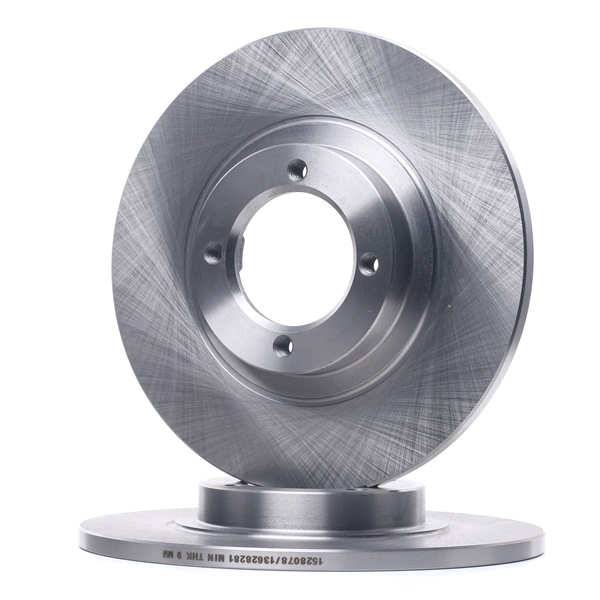 RIDEX 82B1249 Bremsscheiben TOYOTA Starlet Kombi (KP6_) 1.3 (KP61_) Benzin 56 PS 1984