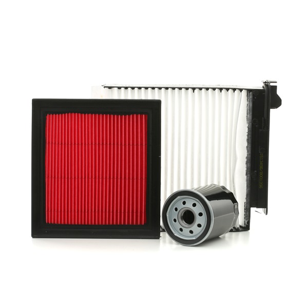 Kit de filtres RIDEX 4055F0011 appropriées pour RENAULT, VW, CITROËN, OPEL, FIAT pas cher