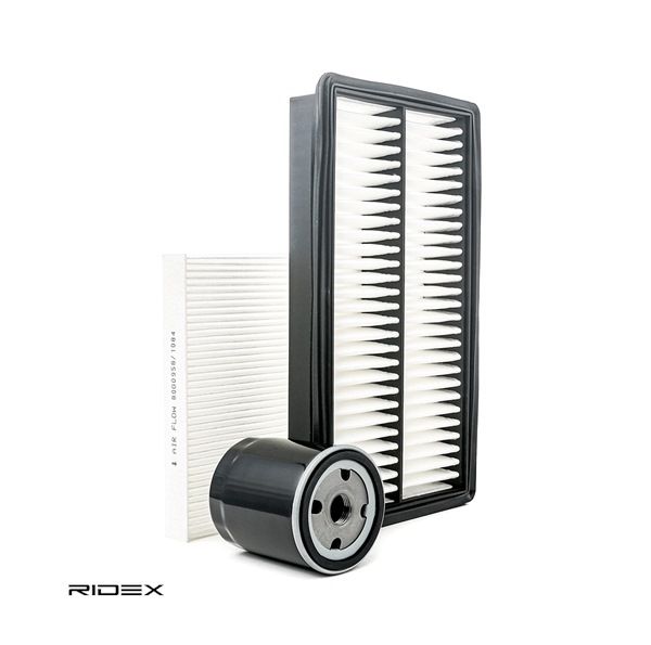RIDEX 4055F0052 Service kit & filter set TOYOTA Yaris Hatchback (_P1_) 1.0 (SCP10_) Petrol 65 hp 2004 price