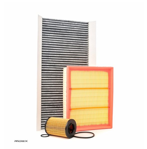 RIDEX 4055F0056 Filter kit Mercedes W169 A 150 1.5 (169.031, 169.331) Petrol 95 hp 2007 price