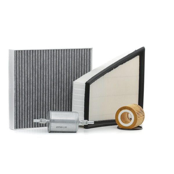 Kit de filtros RIDEX 4055F0075 adequados para VW, SEAT, SKODA barato