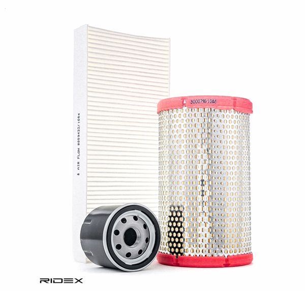 RIDEX 4055F0094 Kit filtre Twingo 1 Phase 3 1.2 LPG Essence/gaz de pétrole liquéfié (GPL) 58 CV 2002