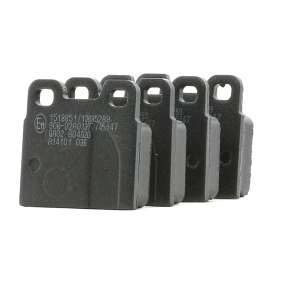 RIDEX 402B1105 Stabdžių kaladėlės VOLKSWAGEN Beetle 1303 1.6 benzinas 48 AG 1974
