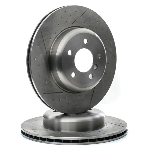 RIDEX 82B1435 Bremsscheibe BMW F30 318d Diesel 150 PS 2017
