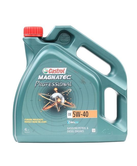 Motorolie CASTROL Magnatec Professional, OE 1508AB der passer til VW, FORD, MERCEDES-BENZ, AUDI, OPEL billig