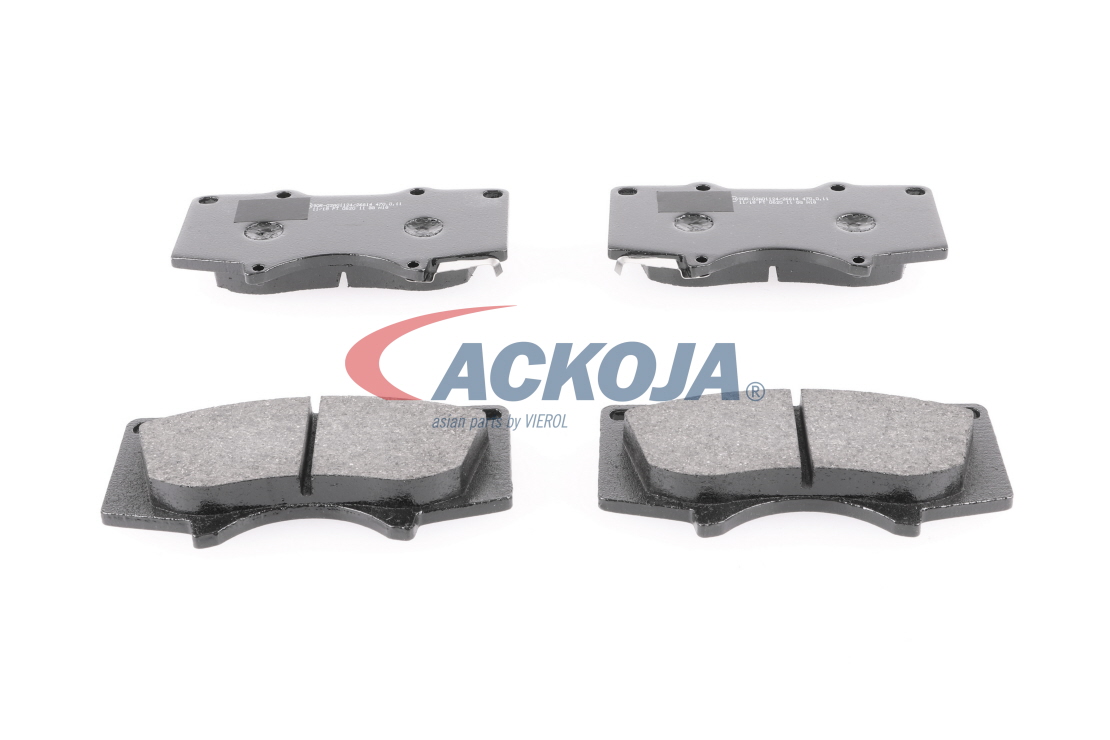 ACKOJA A37-0104 Pastilhas de travão TOYOTA HILUX III Pick-up (TGN1_, GGN2_, GGN1_, KUN2_, KUN1_) 3.0 D (KUN16_, KUN36_, KUN16) Diesel 163 cv 2013 preço
