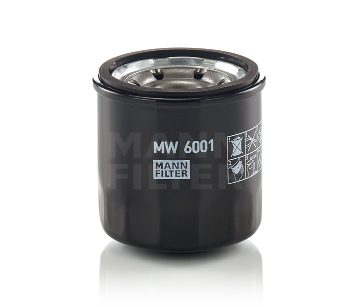 Alyvos filtras MANN-FILTER MW 6001 tinka BMW, AUDI, VOLKSWAGEN, MERCEDES-BENZ, VOLVO pigu