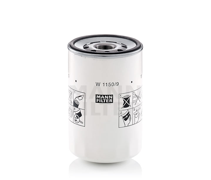 Alyvos filtras MANN-FILTER W 1150/9 tinka BMW, AUDI, VOLKSWAGEN, MERCEDES-BENZ, VOLVO pigu