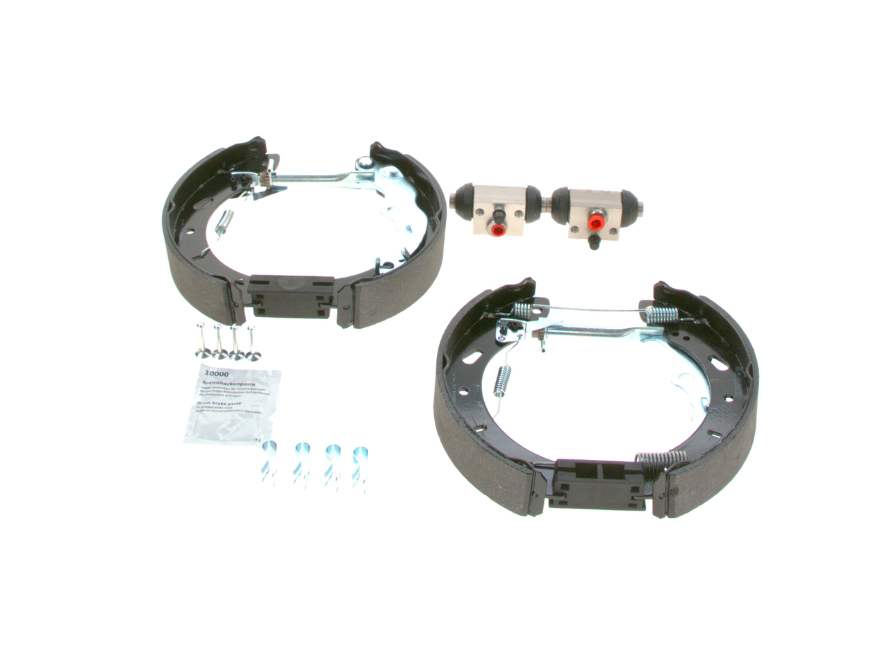 BOSCH 0 204 114 700 Stabdžių rinkinys, būgniniai stabdžiai FORD SIERRA hečbekas (GBC) 2.0 benzinas 90 AG 1984