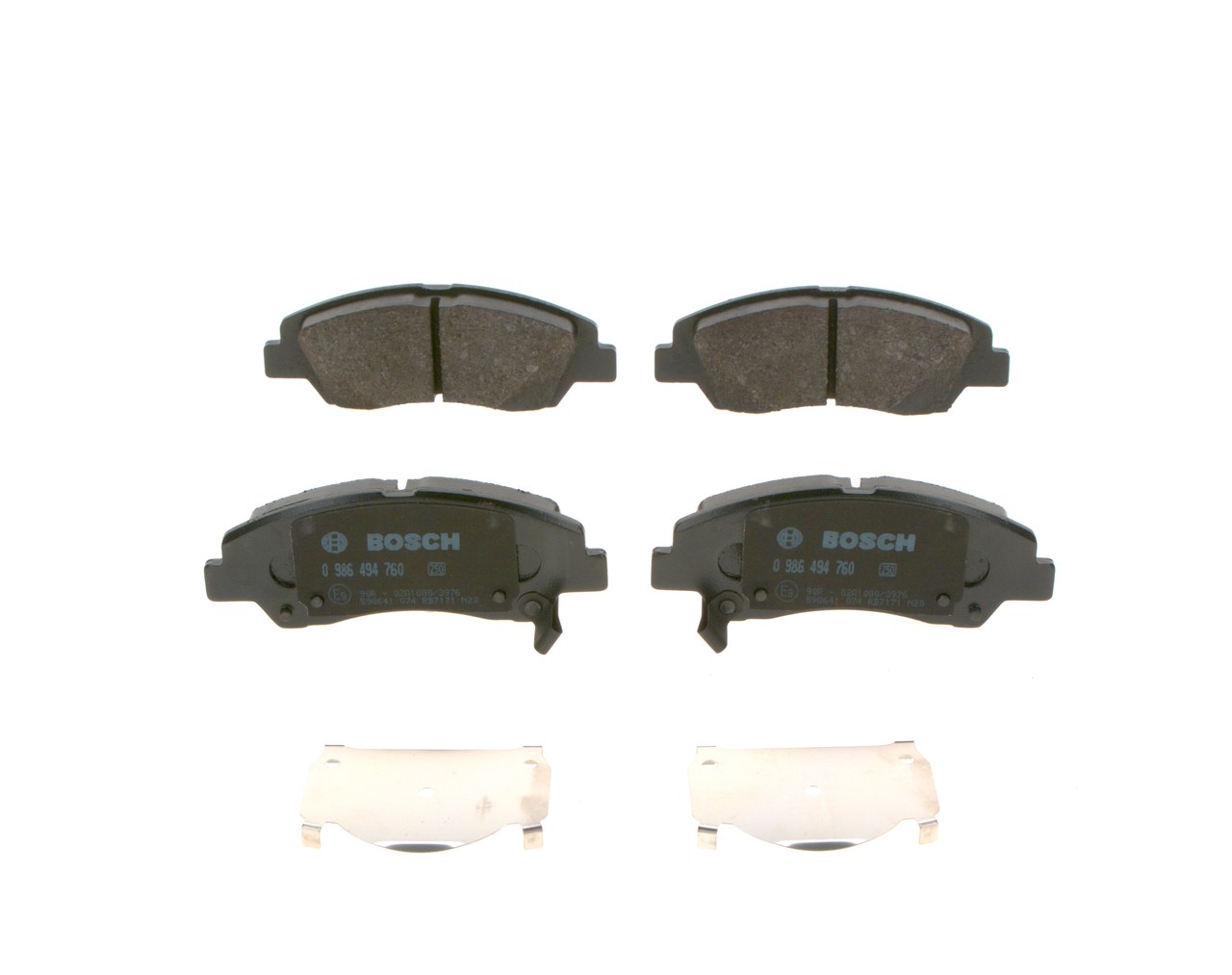 BOSCH Kit pastiglie freni 0 986 494 760