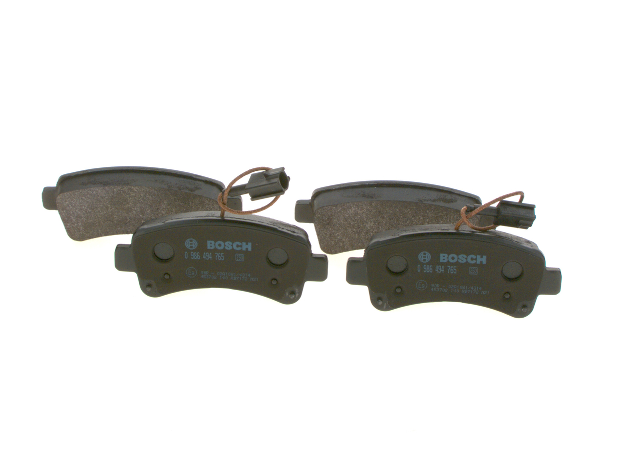 BOSCH Jarrupalat, levyjarru 0 986 494 765