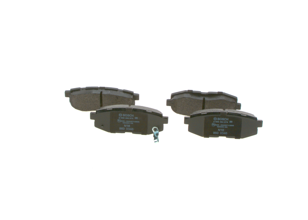 BOSCH Brake pad set 0 986 494 876