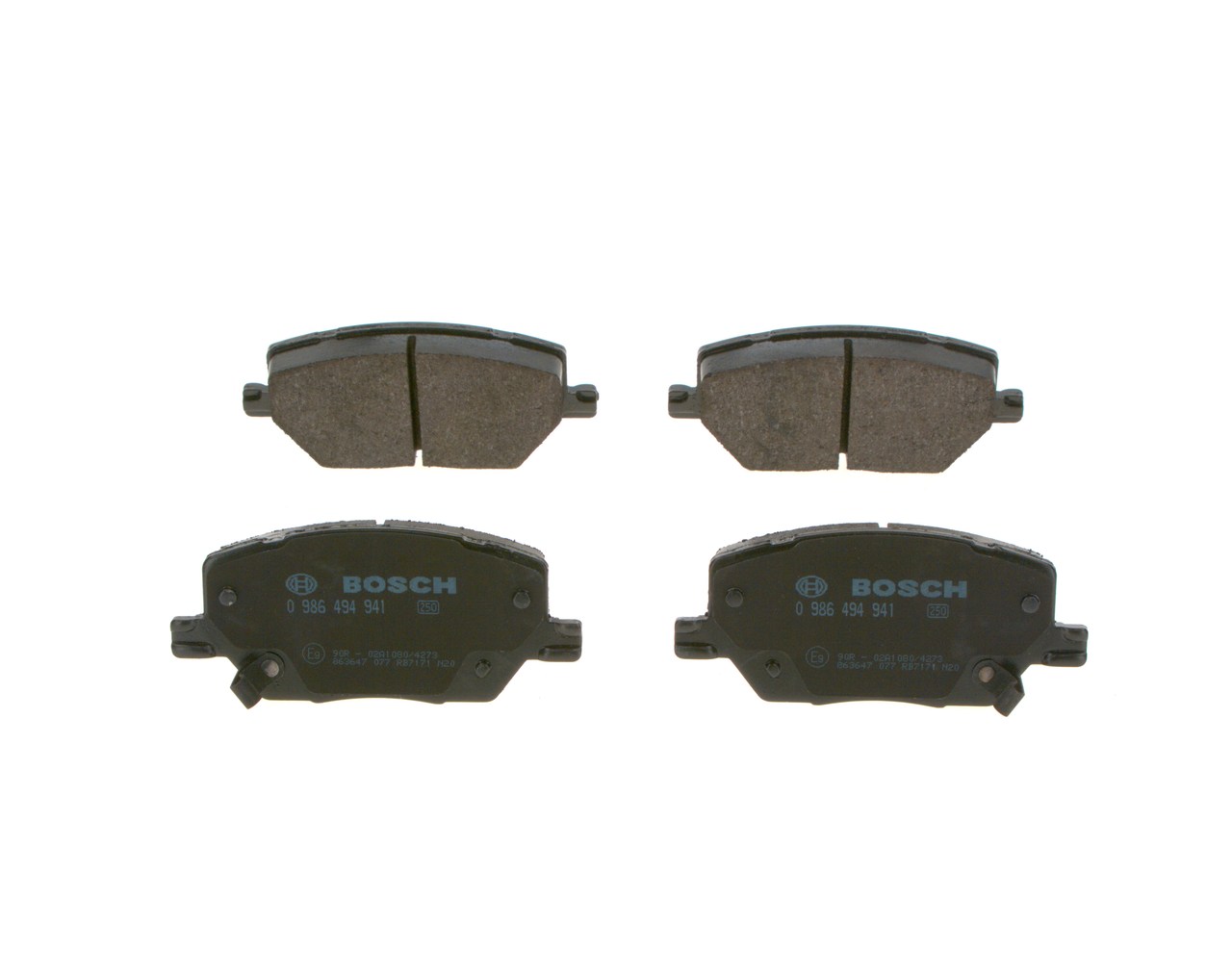 0 986 494 941 BOSCH Remblokken FIAT 500 kopen
