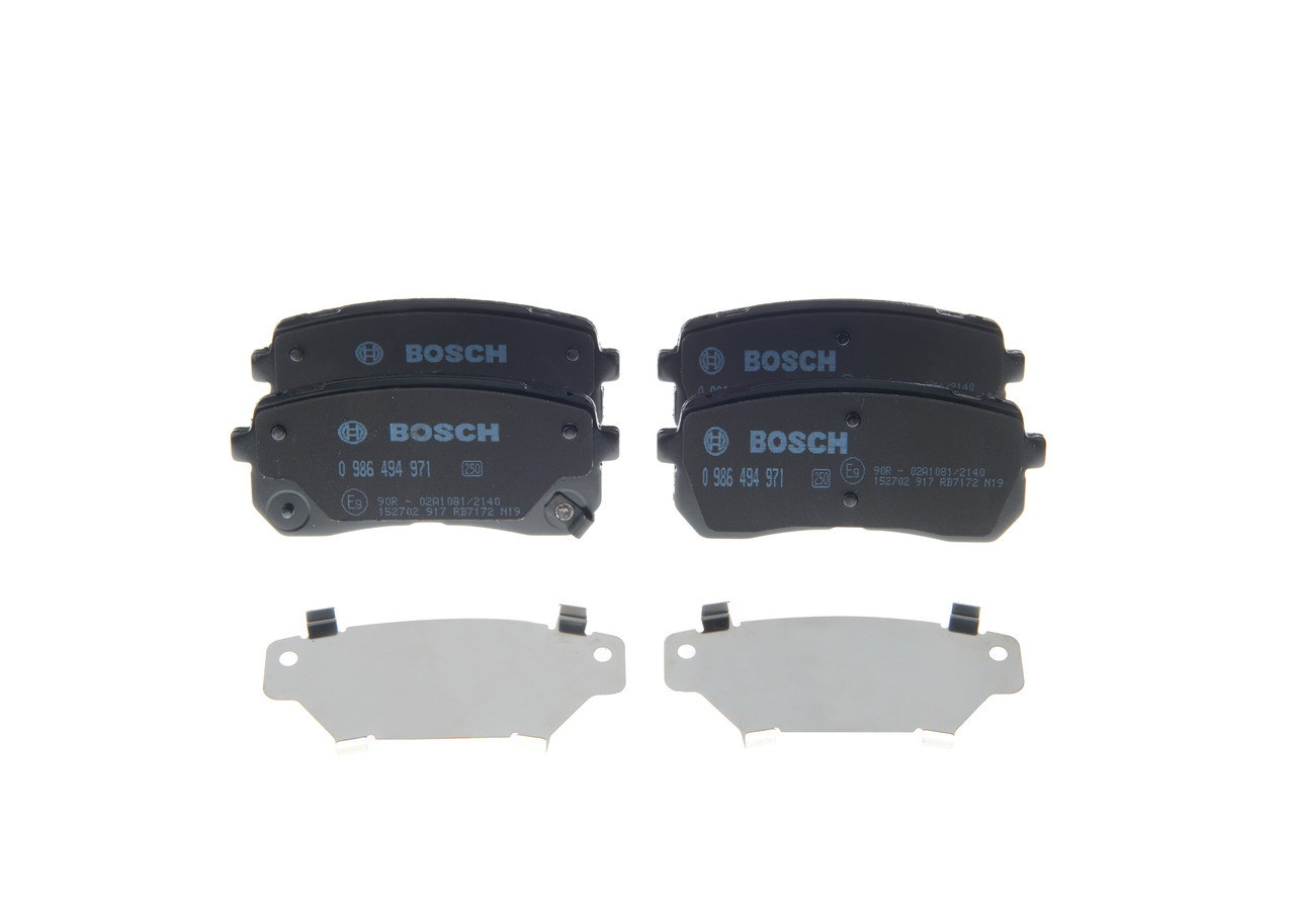 BOSCH Bromsbelägg 0 986 494 971