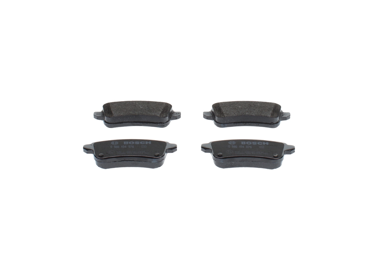 BOSCH 0 986 494 978 NISSAN JUKE Bremseklosser pris