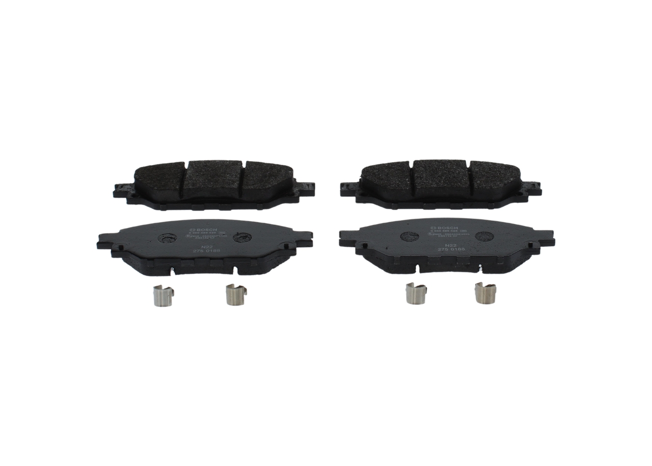 BOSCH Plaquettes de frein 0 986 495 425