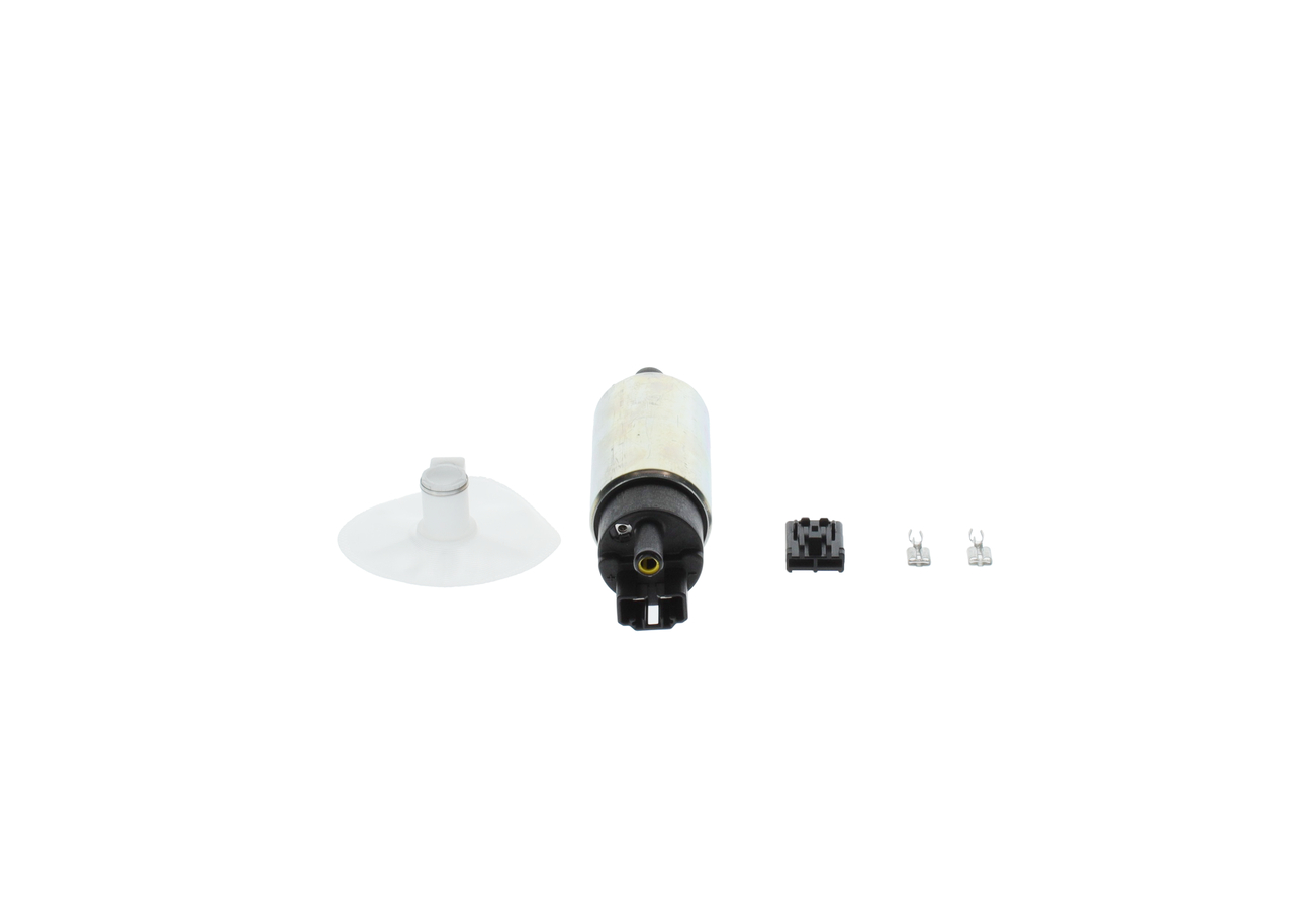 Fuel pump BOSCH F 000 TE1 2F9 suitable for BMW, VW, AUDI, MERCEDES-BENZ, FORD at cheap price