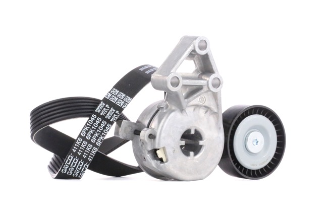 DAYCO KPV327 V formos rumbuotas diržas, komplektas SKODA Octavia II Combi (1Z5) 2.0 FSI 4x4 benzinas 150 AG 2005