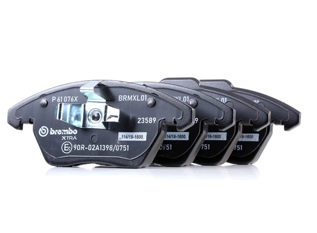 P 61 076X BREMBO Pastillas de freno SEAT IBIZA