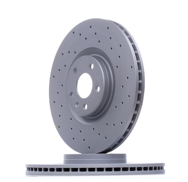 d'origine Ford C-MAX ZIMMERMANN Disques 250.1395.52
