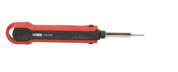 KS TOOLS Herramienta desmontaje, gancho de soporte carrocería 154.0123