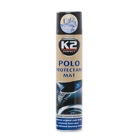 Nettoyant pour plastiques K2 POLO PROTECTANT, MAT K413 appropriées pour VOLKSWAGEN, BMW, MERCEDES-BENZ, AUDI, OPEL pas cher