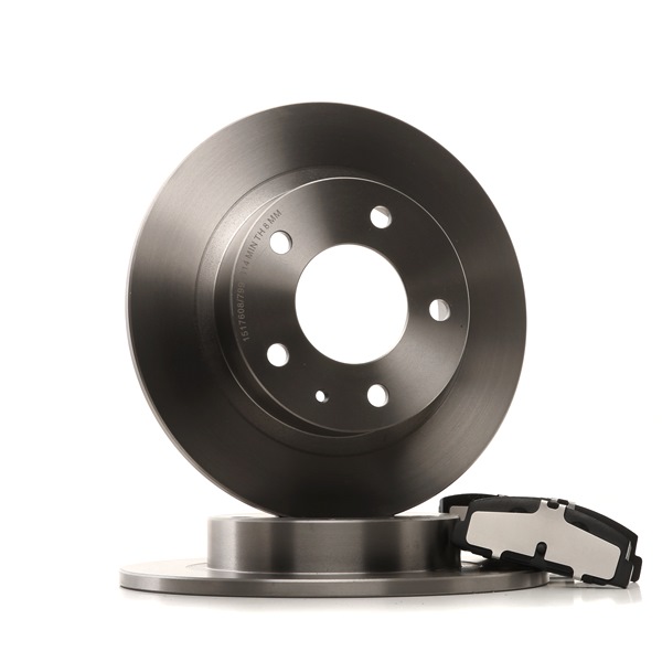 3405B0362 RIDEX Discos y pastillas de freno FORD FOCUS