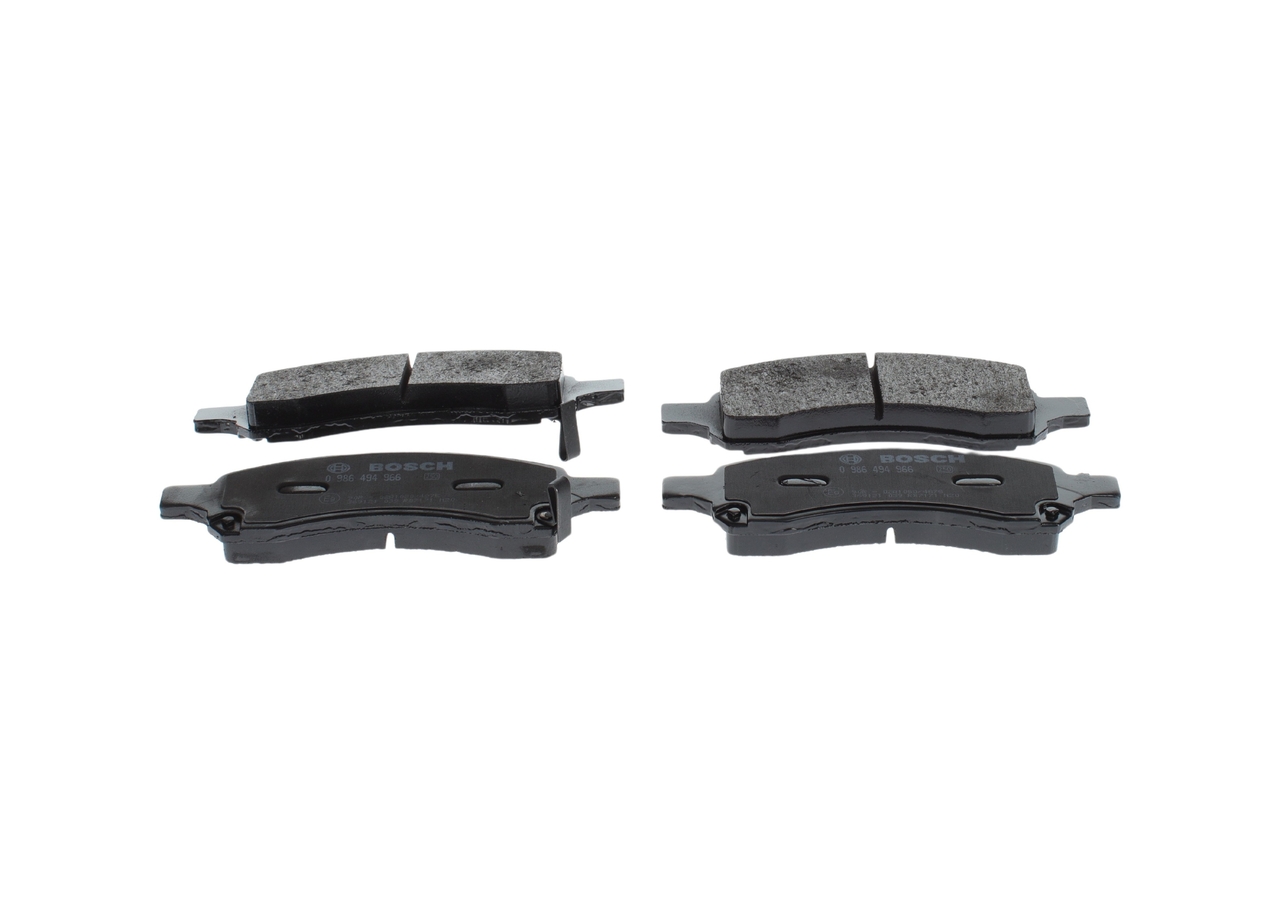BP1817 BOSCH 0 986 494 966 Bremsbeläge Trailblazer (KC_) 5.3 AWD 305 PS Benzin 2008