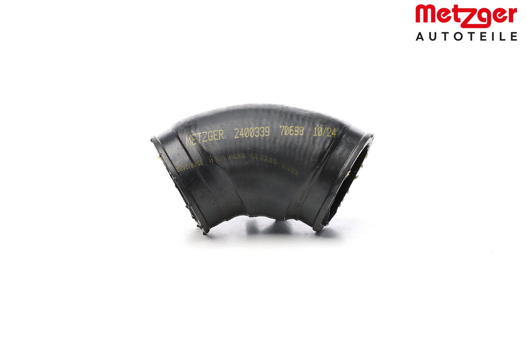 Original Skoda SUPERB METZGER Turbolader-Schlauch 2400339