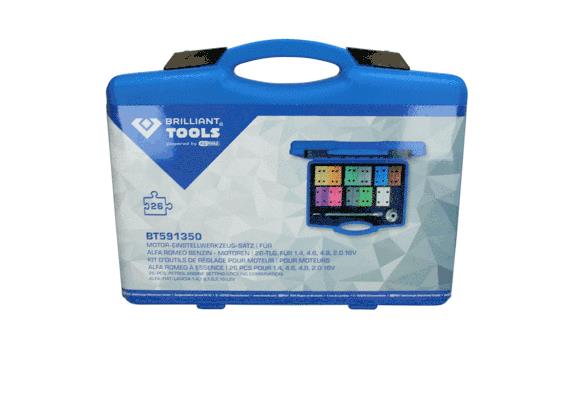 Komplet orodja za nastavitev, krmilni cas KS TOOLS BT591350 primeren za VW, BMW, RENAULT, AUDI, MERCEDES-BENZ poceni