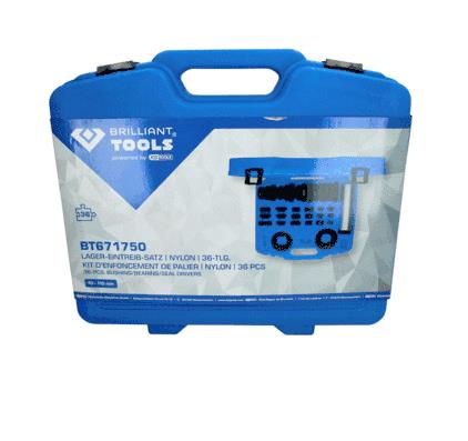 Druckstücksatz, Ein- / Auspresswerkzeug KS TOOLS BT671750 passend für VW, AUDI, BMW, MERCEDES-BENZ, FORD zum günstigen Preis