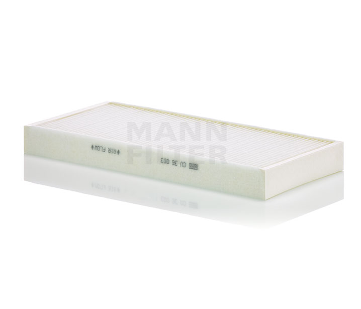 Pollen filter MANN-FILTER CU 36 003 suitable for BMW, VW, AUDI, MERCEDES-BENZ, FORD at cheap price