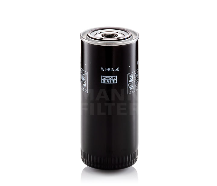 Oliefilter MANN-FILTER W 962/58 geschikt voor VOLKSWAGEN, BMW, MERCEDES-BENZ, OPEL, FORD goedkope