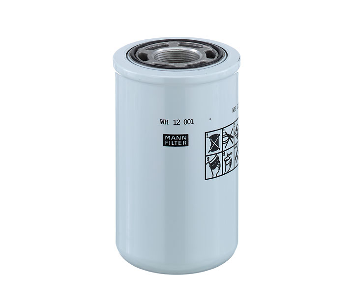 Filter, Arbeitshydraulik MANN-FILTER WH 12 001 passend für VW, MERCEDES-BENZ, BMW, AUDI, OPEL zum günstigen Preis