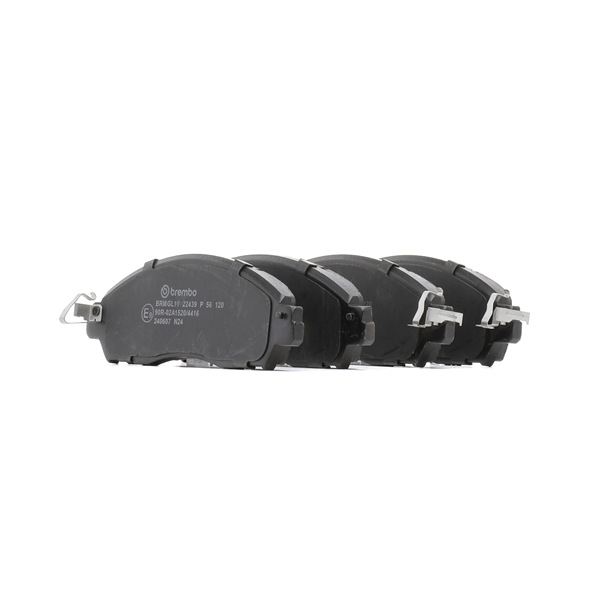 BREMBO P 56 120 Remblok NISSAN Navara Flatbed Vrachtwagen/Chassis (D21) 2.4 4WD Benzine 101 Pk 1989 kosten