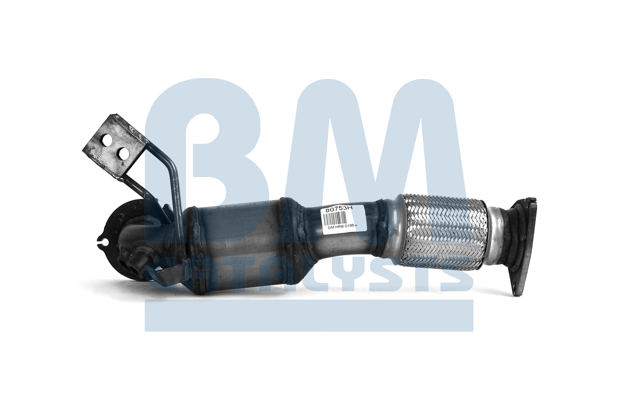 BM CATALYSTS BM80753H Išmetimo vamzdžiai VOLVO V70 2 (SW) 2.4 Bifuel (CNG) benzinas / gamtinės dujos (CNG) 140 AG 2006