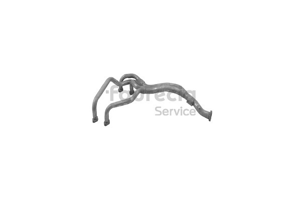 Faurecia FS01122 Auspuffrohr ALFA ROMEO 145 (930) 1.6 i.e. (930.A2) Benzin 103 PS 1995