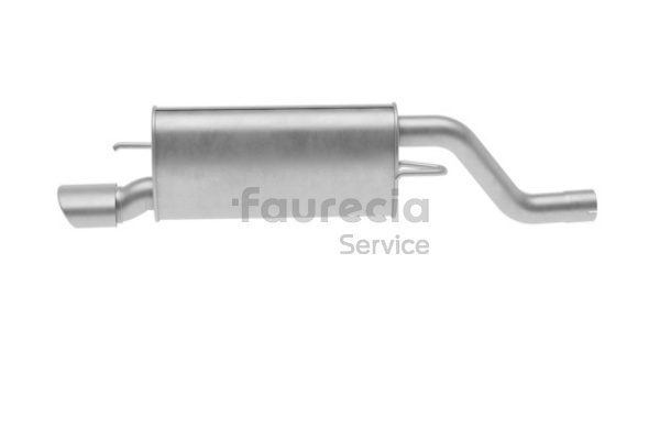 50515146 OE Faurecia Zadnji glusnik FS01307