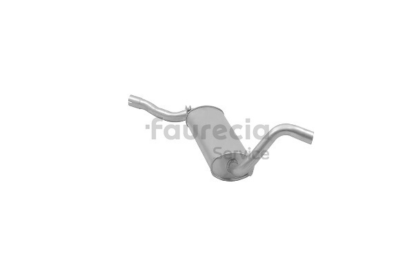 originais Audi A3 Faurecia Panela de escape central FS03001