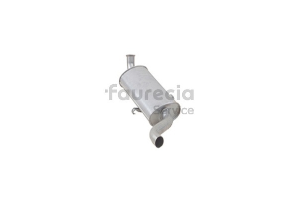 Silenciador trasero 811253609J Faurecia FS03004