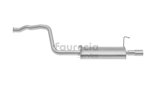 Faurecia 8A0253609BD Bakre ljuddämpare