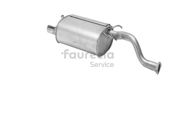 Silenciador trasero WCG102280 Faurecia FS05183